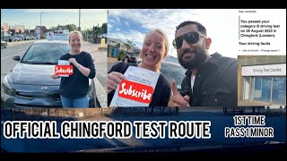 Chingford Test Route  Test Route Tips  Passed 1st Time [upl. by Rochkind]