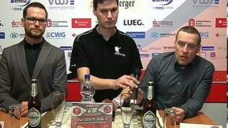 Pressekonferenz nach dem Playdownspiel Eispiraten vs Bad Nauheim 14032014 [upl. by Todd386]