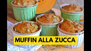 MUFFIN ALLA ZUCCA E PANCETTA [upl. by Emerson]