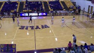 Wylie High School vs Chisholm Trail High School Mens Varsity Basketball [upl. by Dorie853]