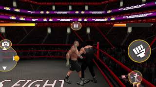 Brock Lesnar Vs Kane  wrestling Rumble Championship 🏆  wwe remake Game [upl. by Angle]