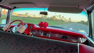 1957 Chevy Nomad In Car Interior Audio [upl. by Tahp217]