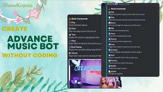 How to Make an Advanced Discord Music Bot  Kronix [upl. by Aon]