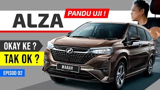 Perodua ALZA 2022 Terseksa Naik Bukit Tak Adakah Penumpang Selesa Ep 02 [upl. by Nasah]