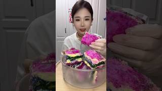 ASMR ICE EATING with MATCHA TEA and COCONUT MILK POWDERY [upl. by Adehsar352]