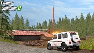 Farming Simulator 17  Das ULTRA geheime BAUHOF WEBER Sägewerk gut versteckt im Wald [upl. by Nowad]