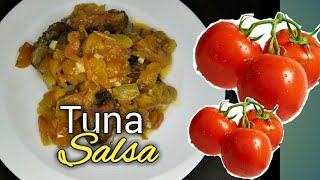 Tuna Salsa Recipe  Budgetarian WrenzoTV [upl. by Kcirret]