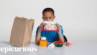 Kids Try 100 Years of Brown Bag Lunches from 1900 to 2000 [upl. by Favien]