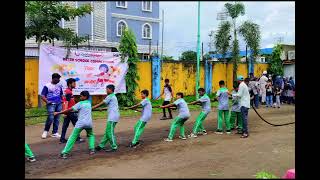 subedar English School Interschool school competition tugofwar vadamvali2024 [upl. by Soelch86]