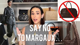 IS THE ROW MARGAUX BAG WORTH IT  HOW I DECIDE WHEN TO BUY A LUXURY ITEM [upl. by Ananna]