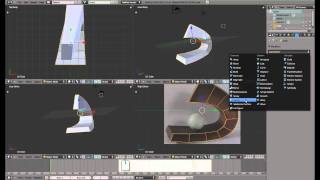 bend wooden sculpture with blender 25 ant yafaray 12 beta 1part [upl. by Nottage]