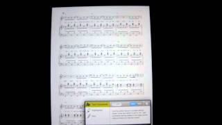 iPad App Review MusicNotes [upl. by Yeldah]