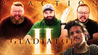 Gladiator II  New Trailer REACTION [upl. by Leesen526]