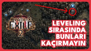 POE 2 DE LEVELING SIRASINDA BUNLARI KACIRMAYIN [upl. by Saunders]