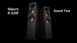 Klipsch R620F Sound test [upl. by Westphal]