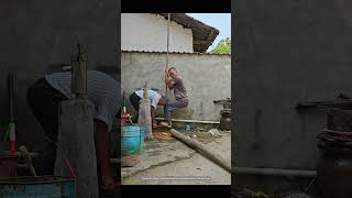 Rural Water Well Drilling Technique [upl. by Alya]