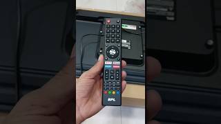 Bpl Android tvunboxing short video 2023bpl tvandroid tvsmart tvreviewshortsvideo [upl. by Territus]