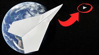 Comment faire un Avion en Papier qui vole loin comme un vaisseau spatial dans lespace [upl. by Daphene]