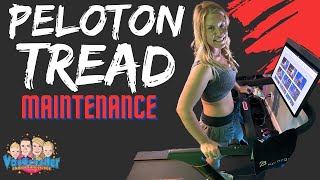 Peloton Tread Tension and Align HOW TO [upl. by Lehcir]