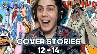 EVEN MORE First Time Reactions to One Piece COVER STORIES 1214 [upl. by Loats716]