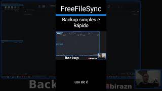 Backup com FreeFileSync [upl. by Ahsenroc]