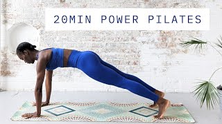 20 MIN FULL BODY WORKOUT  POWER PILATES FOR STRENGTH AND ENERGY [upl. by Borries]