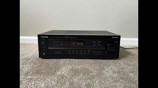 Pioneer VSXD307 51 Home Theater Surround Receiver [upl. by Boarer]