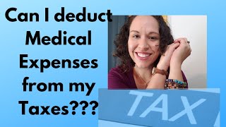 Can You Deduct Medical Expenses From Taxes [upl. by Nireil]