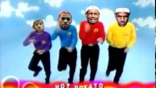 LeBron vs The Wiggles  Hot Potato [upl. by Elkin594]