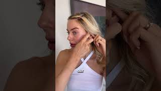 Follow Along Gua Sha Tutorial  Facial Massage for Snatched Jawline shorts guasha [upl. by Ninehc]