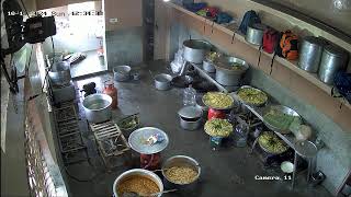 Veg food preparation at Sacred Heart AC Function Hall 9739983014 kitchen foodpreparation cook [upl. by Aridnere404]