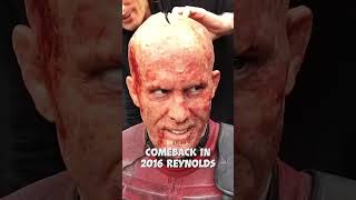 Ryan Reynolds Makeup Transformation From X Men to Deadpool viralvideo viralshorts funny [upl. by Harsho]