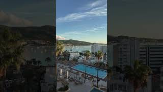 Balcony view before breakfast 19102024 mallorcaandmagaluf [upl. by Chao215]