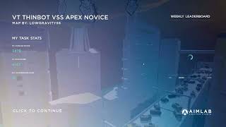 Aim Labs Apex Legends Novice From Voltaic Day 008 [upl. by Germin345]