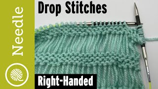 How to Knit Drop Stitch Pattern [upl. by Nrubloc58]