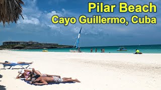 Why this is the BEST Beach in Cuba  Pilar Beach Cayo Coco 2022 [upl. by Merla]