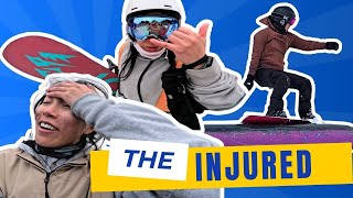 POV Snowboarding INJURIES GALORE 😭  FINAL 3 day SHRED  Falls Creek Australia [upl. by Yragerg]