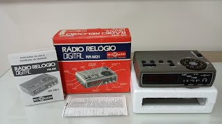 Motoradio radio relógio na caixa RRM21 [upl. by Skippie538]