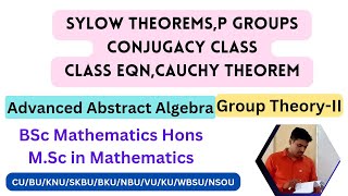 Sylow th p groups  Cauchy thclass eqnconjugacy classSylow p subgroups Abstract Algebra [upl. by Moskow167]