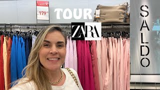 TOUR NOS SALDOS DA ZARA JANEIRO  MUITAS PEÇAS LINDAS SALDO zarazara fashion style [upl. by Iaria]