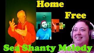 Sea Shanty Medley  Home Free  First Time Reaction [upl. by Ecnedurp]