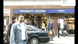 1990s Moorgate Tube Station London Underground [upl. by Arimat]