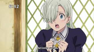 Elizabeth FUNNY SCENE 😂  funny anime moments  best anime moments [upl. by Iliak]