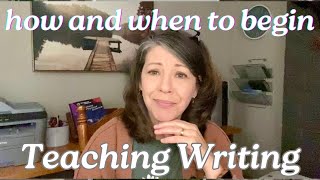 Homeschool Writing Tips on where to begin and follow through [upl. by Sualohcin692]