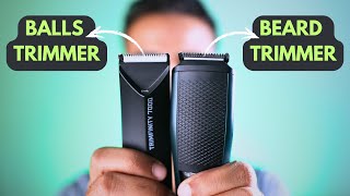 🛑 STOP Using A Beard Trimmer on Your Balls  Beard Trimmer VS Body Trimmer  Know The Difference [upl. by Orat]