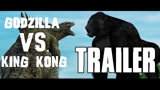 King Kong vs Godzilla TRAILER [upl. by Burkle461]