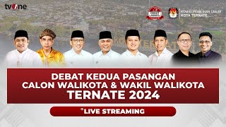 DEBAT TERBUKA KEDUA CALON WALIKOTA DAN WAKIL WALIKOTA TERNATE TAHUN 2024 [upl. by Aramad]