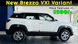 New Edition in VXI Variant Brezza Petrol 2024  SalahCar [upl. by Yecam]