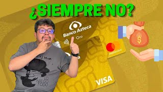 Banco Azteca ¿Se retracta De la comisión mensual de la Tarjeta de Crédito Oro  Descúbrelo [upl. by Eahsed]