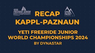 FJWC Freeride Junior World Championships 2024  KapplPaznaun [upl. by Brezin]